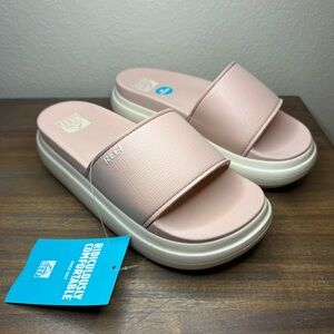 Reef Bondi Bay Cushion Slide Sandals Cameo Rose